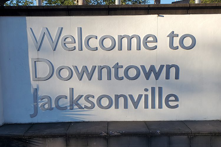 Downtown Jacksonville Sign