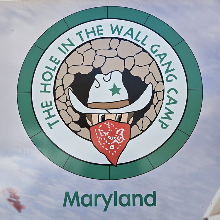 Hole in the Wall Maryland Sign